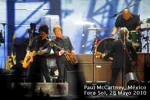 Paul McCartney, México, Foro Sol, 28 mayo 2010