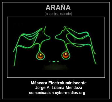 jorge-lizama-cybermedios-araña-electroluminiscente-control-remoto