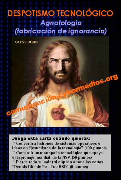 jorge-lizama-cybermedios-juego-estrategia-despotismo-tecnificado-agnotologia-steve-jobs-apple